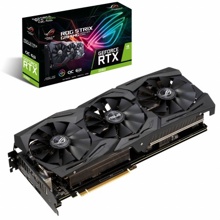 画像ギャラリー No.001のサムネイル画像 / ASUS，ROG STRIXブランドの「GeForce RTX 2060」カードを1月18日に発売と予告。価格未定