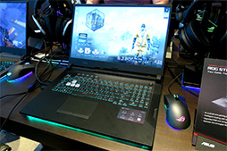 画像ギャラリー No.012のサムネイル画像 / ASUS，薄型ノートPCやゲーマー向けモバイルディスプレイなど新製品を多数発表。ゲームにも使える2画面ノートPCも注目だ