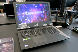 画像ギャラリー No.017のサムネイル画像 / ASUS,「ROG」ブランドの新型ノートPCなど計13製品を一斉に発表。ハイエンドからエントリーまで幅広いラインナップを用意