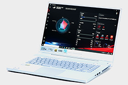 画像ギャラリー No.023のサムネイル画像 / 銀色の薄型ノートPC「ROG Zephyrus S GX502GV」テストレポート。ゲーマー向けらしくない見た目に充実のスペックが見どころだ