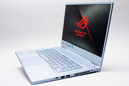画像ギャラリー No.033のサムネイル画像 / 銀色の薄型ノートPC「ROG Zephyrus S GX502GV」テストレポート。ゲーマー向けらしくない見た目に充実のスペックが見どころだ