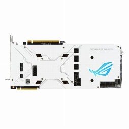 画像ギャラリー No.003のサムネイル画像 / 3連ファン付きクーラーもバックプレートも白色のRTX 2080 Ti搭載カードがASUSから