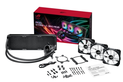 画像ギャラリー No.003のサムネイル画像 / ASUS,「Aura Sync」対応で光る簡易液冷CPUクーラー5製品を国内発売