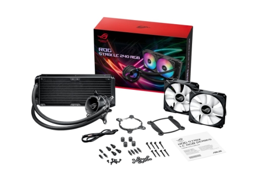 画像ギャラリー No.004のサムネイル画像 / ASUS,「Aura Sync」対応で光る簡易液冷CPUクーラー5製品を国内発売
