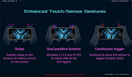 画像ギャラリー No.016のサムネイル画像 / 5G対応ゲーマー向けスマホ「ROG Phone 3」が発表。Snapdragon 865 Plusと144Hz表示対応有機ELパネルでスペック一新
