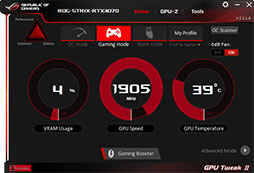 画像ギャラリー No.006のサムネイル画像 / ASUS製RTX 3070カード「ROG-STRIX-RTX3070-O8G-GAMING」レビュー。大型クーラーによるクロックアップでRTX 2080 Tiを超えた