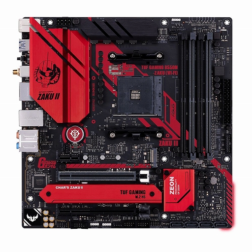 画像ギャラリー No.005のサムネイル画像 / ASUS,ガンダムコラボのマザーボードや液冷クーラーを2月26日発売