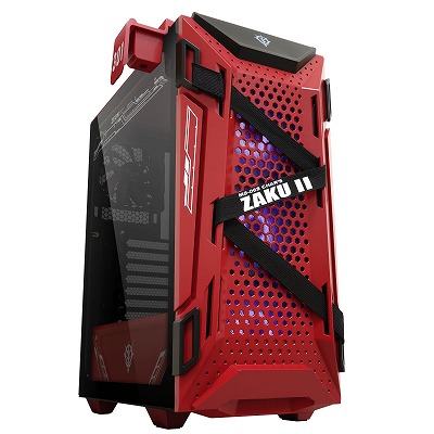 画像ギャラリー No.001のサムネイル画像 / ASUSのガンダムコラボ製品にPCケースやキーボード，ヘッドセットが加わる