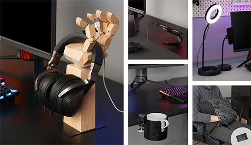 画像ギャラリー No.004のサムネイル画像 / ROGとIKEAがコラボしたゲーマー向け家具が4月29日に国内発売。チェアやデスクを含む25製品をラインナップ