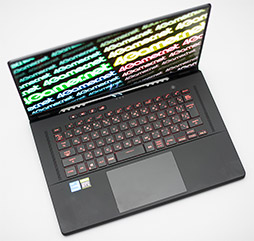 画像ギャラリー No.002のサムネイル画像 / ASUS「ROG Zephyrus M16」テストレポート。アスペクト比16:10のディスプレイはゲームで強みを発揮できるのか