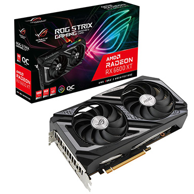 画像ギャラリー No.001のサムネイル画像 / ASUS,独自クーラー採用のRX 6600 XT搭載カード計2製品を発売