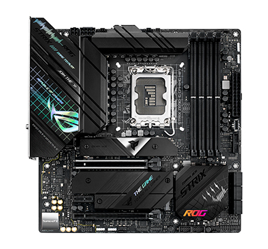 画像ギャラリー No.002のサムネイル画像 / ASUS,Z690搭載のゲーマー向けmicroATXマザーと,静音を重視した小型ディスプレイ付き電源ユニットを発売