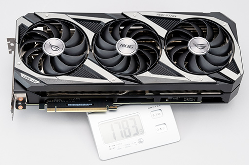 画像ギャラリー No.010のサムネイル画像 / ASUS「ROG Strix RTX 3080-O12G-GAMING」レビュー。メモリ12GB版のGeForce RTX 3080は従来モデルより高性能になったのか
