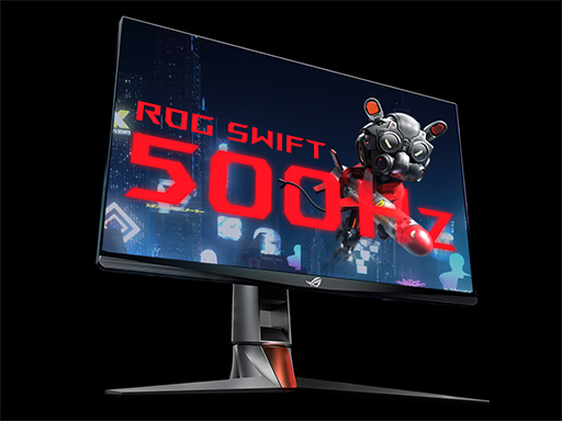 画像ギャラリー No.001のサムネイル画像 / 最大500Hz駆動のゲーマー向けディスプレイ「ROG Swift 500Hz」をASUSとNVIDIAが共同開発