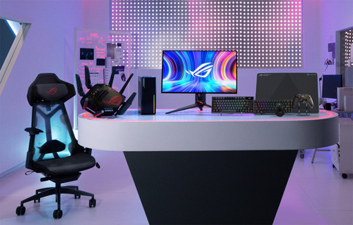 画像ギャラリー No.001のサムネイル画像 / ASUS，540Hz表示対応液晶ディスプレイなどゲーマー向け周辺機器を一挙に発表