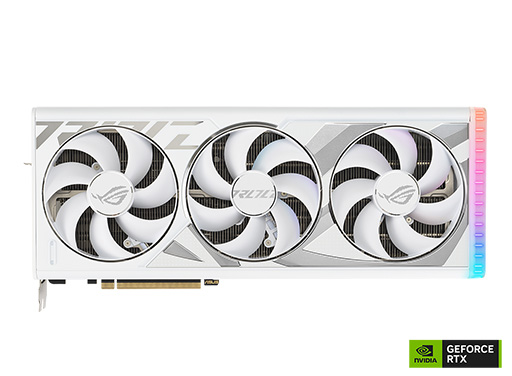 画像ギャラリー No.001のサムネイル画像 / 白色クーラーを搭載したASUS製RTX 4090/4080/3060カードが発売