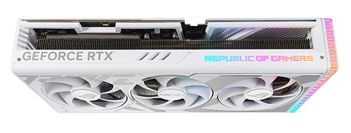 画像ギャラリー No.003のサムネイル画像 / 白色クーラーを搭載したASUS製RTX 4090/4080/3060カードが発売