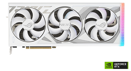 画像ギャラリー No.006のサムネイル画像 / 白色クーラーを搭載したASUS製RTX 4090/4080/3060カードが発売