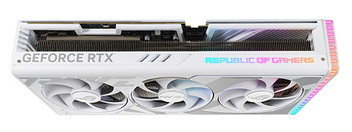 画像ギャラリー No.008のサムネイル画像 / 白色クーラーを搭載したASUS製RTX 4090/4080/3060カードが発売