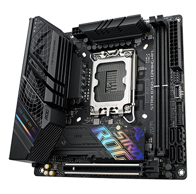 画像ギャラリー No.001のサムネイル画像 / 3万円台後半のB760搭載ゲーマー向けMini-ITXマザーがASUSから