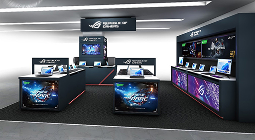 画像ギャラリー No.003のサムネイル画像 / ソフマップなんば店にASUSとLogicoolのゲーマー向けデバイス専門ショップがオープン。来場者向けプレゼントもあり