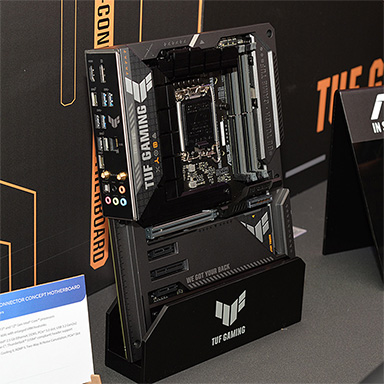 画像ギャラリー No.010のサムネイル画像 / 新型キースイッチを採用した“96％”キーボードや「ケーブルが見えないPC」などユニークな製品をASUSが披露