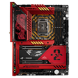 画像ギャラリー No.001のサムネイル画像 / エヴァ2号機デザインのPCパーツをASUSが11月に発売。TGS 2023で先行展示
