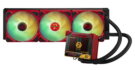 画像ギャラリー No.005のサムネイル画像 / エヴァ2号機デザインのPCパーツをASUSが11月に発売。TGS 2023で先行展示