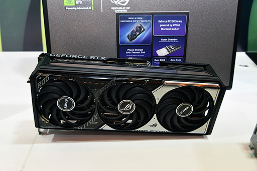 画像ギャラリー No.018のサムネイル画像 / GeForce RTX 50搭載のゲーマー向けPCとグラフィックスカードをASUSが公開。国内イベントでも披露の予定あり