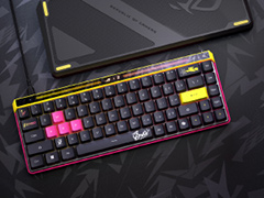 底面がピンクのド派手な10キーレスキーボード「ROG Falchion Ace HFX ZywOo Edition」が11月28日発売。ラピッドトリガーに対応