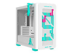 初音ミクとコラボしたMicroATX対応PCケースがASUSから12月25日に発売