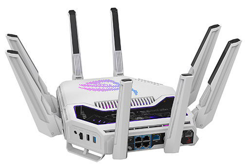 画像ギャラリー No.003のサムネイル画像 / ASUS，AIコア内蔵ゲーミングルーターを6月12日に発売。Wi-Fi 7で最大19Gbps通信に対応