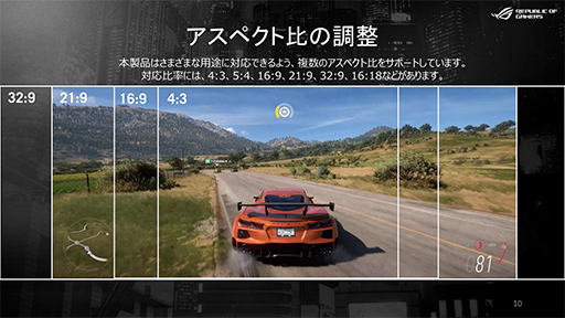 画像ギャラリー No.012のサムネイル画像 / ゲーム用途で欲しい機能を盛り込んだサングラス型ゲーミングディスプレイ「ROG XREAL R1」の予約受付が始まる