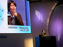 画像ギャラリー No.002のサムネイル画像 / ［TGS 2008＃035］セガの「インターネットアドベンチャー［iA］」特別イベントに“iモードの父”夏野氏登場
