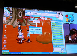 画像ギャラリー No.006のサムネイル画像 / ［TGS 2008＃035］セガの「インターネットアドベンチャー［iA］」特別イベントに“iモードの父”夏野氏登場
