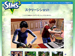 画像ギャラリー No.003のサムネイル画像 / やけに読めると思ったら「The Sims 3」の日本語オフィシャルサイトオープン