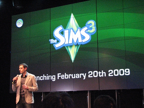 画像ギャラリー No.003のサムネイル画像 / ［GC 2008＃08］久々にメディアの前に登場した「The Sims 3」は開発順調の様子