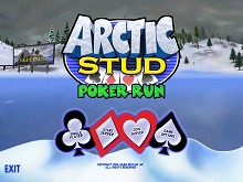 画像ギャラリー No.010のサムネイル画像 / スノーモービルに乗りながらポーカーをする「Arctic Stud Poker Run」のデモ版をUp