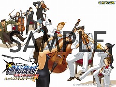 画像ギャラリー No.001のサムネイル画像 / 「逆転裁判オーケストラコンサート」開催記念壁紙配信中