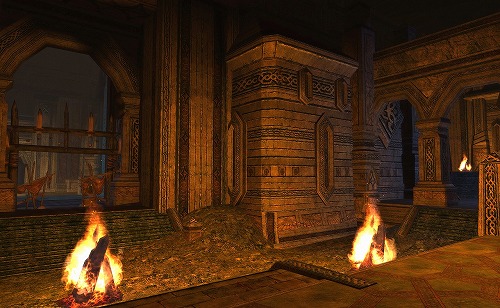 画像ギャラリー No.001のサムネイル画像 / 「LotRO:Mines of Moria」,赤角山の高解像度ショットを掲載