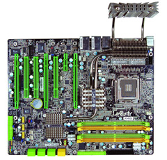 画像ギャラリー No.002のサムネイル画像 / DFI，Intel X48チップセット搭載マザー「LANParty UT」を発売