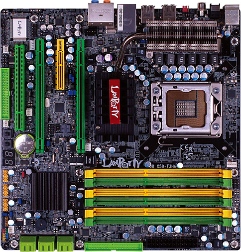 画像ギャラリー No.001のサムネイル画像 / microATX&6DIMM仕様,SLI&CFX対応のX58マザーボードがDFIから登場