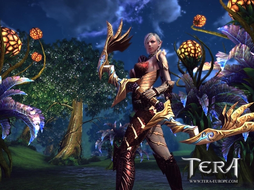 画像ギャラリー No.001のサムネイル画像 / 次世代MMO，でもやっぱりこの光景は一緒？　「TERA」，SorcererとArcherクラスを紹介するプレイムービーが公開に