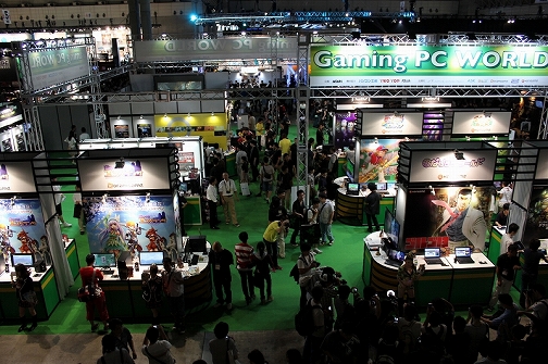 画像ギャラリー No.001のサムネイル画像 / ［TGS 2011］数多くのPC系ゲームメーカーが出展していた「Gaming PC World」ブースレポート