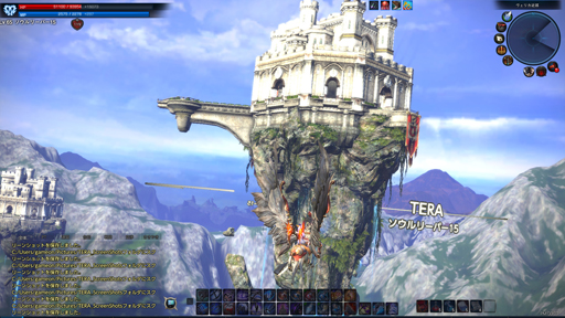 画像ギャラリー No.004のサムネイル画像 / 強敵との死闘が待ち受ける「TERA」の最新アップデート「超越 Phase2.0+3.0」を先行体験。ギルドハウス「天空の城」ではオシャレ装備を試着し放題だ