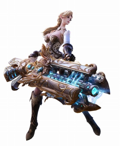 画像ギャラリー No.009のサムネイル画像 / 「TERA」新クラス「Heavy Gunner」の新作PVを公開。佐藤利奈さんの2役演じ分けに注目