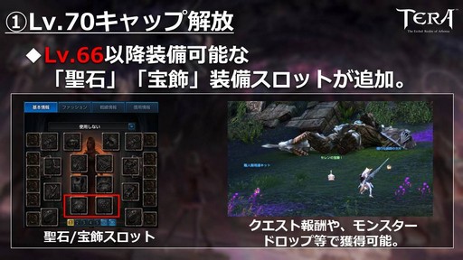 画像ギャラリー No.008のサムネイル画像 / PC版「TERA」公式生放送「テラライブ!」で発表された2019年春のロードマップを紹介。4年半ぶりのレベルキャップ解放でレベル上限が70に