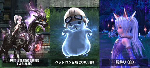 画像ギャラリー No.002のサムネイル画像 / 「TERA VISAカード」の入会特典がリニューアル。｢羽根飾り(白)｣などレアなアイテムがもらえる