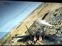 画像ギャラリー No.005のサムネイル画像 / ［GC 2008＃57］発売時期は遅れちゃったけど，「Tom Clancy’s H.A.W.X」は今こんな感じになっていた 