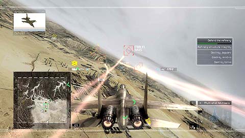画像ギャラリー No.011のサムネイル画像 / ［GC 2008＃57］発売時期は遅れちゃったけど，「Tom Clancy’s H.A.W.X」は今こんな感じになっていた 